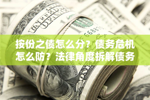 济南按份之债怎么分？债务危机怎么防？法律角度拆解债务分配与风险自保指南