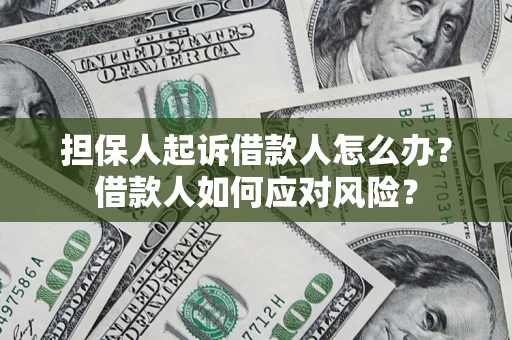 济南担保人起诉借款人怎么办？借款人如何应对风险？