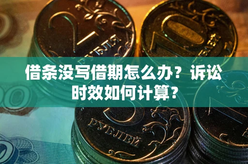 济南借条没写借期怎么办？诉讼时效如何计算？